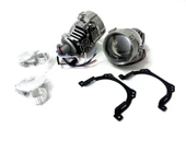 FEMEX VİDALI Bİ-LED FAR İÇİ LED MERCEK 2,5 INC KISA UZUN BİRLİKTE (VİDALI SOMONLU) P20 - 3