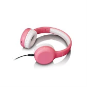 Lenco HPB-110PK Katlanabilir Mikrofonlu Bluetooth Çocuk Kulaklığı Pembe-Sticker Hediyeli - 3