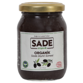 Sade Organik Siyah Zeytin Ezmesi 170 gr - 1