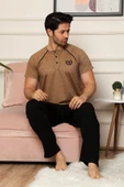 Nisanca Yazlık %100 Pamuk Kısa Kollu Erkek Pijama Takımı - 5
