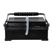 8 Dilim Elektrikli Saf Döküm Tost Makinesi  (Döküm 30x23) - Siyah thumbnail 6