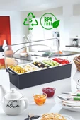5'li Baharatlık ve Kahvaltılık Seti Siyah - 1