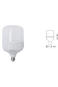 Çok Kaliteli 40 Watt, 3600 Lümen Beyaz Işık Torch Ampul, Tasarruflu, Kaliteli E27 Duy Led Ampul - 6