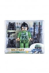 Figür Oyuncak Asker & Polis & İtfaiye & İşçi Lego 4 Lü Seti thumbnail 2