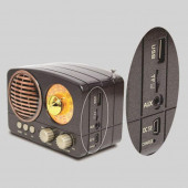 Meier M-161BT Bluetooth Radyo Müzik Kutusu MP3 14 Cm - siyah - 2