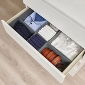 SUMUHOME SKUBB HURÇ KUTU SETİ KOYU GRİ 6 PARÇA - 3