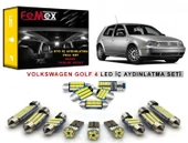 Volkswagen Golf 4 LED İç Aydınlatma Ampul Seti FEMEX Parlak Beyaz - 1