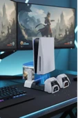 Hepu TP5-1511 PS5 Şarj ve Soğutucu Stand | DualSense Uyumlu Hızlı Şarj İstasyonu - 1