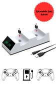 Hepu TP5-0508B Ps5 Joystick Şarj Standı Dualsense Göstergeli Şarj İstasyonu - 3