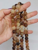 Akik Taşı Dizi 12mm (53378) thumbnail 1