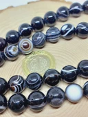 Göz Akik Taşı Dizi 12mm (53390) thumbnail 2