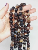 Akik Taşı Dizi 12mm (53366) thumbnail 1