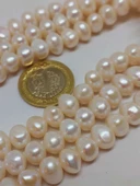 İnci Dizi Beyaz Royal Quality 7*9mm (53324) thumbnail 3