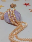 İnci Dizi Pembe Royal Quality 4.5*5.5mm (53326) thumbnail 2