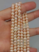 İnci Dizi Pembe Royal Quality 4.5*5.5mm (53326) thumbnail 4