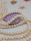 İnci Dizi Beyaz Royal Quality 7*9mm (53324) thumbnail 2