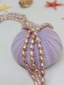 İnci Dizi Pembe Royal Quality 4*6mm (53338) thumbnail 5