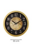 GOLD DUVAR SAATİ 35 CM - 3