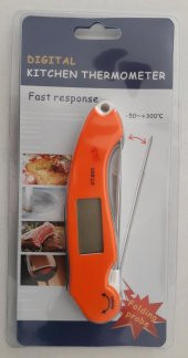 Dijital Yemek Gıda Mutfak Termometre Sıcaklık Ölçer KT-600 - 2