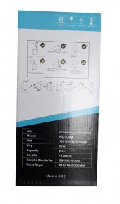 HavvacA Ultrasonik Soğuk Buhar Makinası Hd -1349 Şeffaf Model - 3