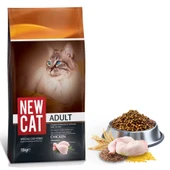 NewCat Tavuklu Yetişkin Kedi Maması 10 KG - 1