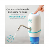 Narpump Şarjlı Damacana Pompası Çift Motorlu - 5