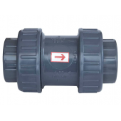 Havuz Pvc Yapıştırma Tip Yaylı Çekvalf 63 mm - 1