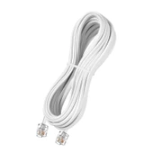 TELEFON HAT KABLOSU 10MT BEYAZ (AVD-63) - 1