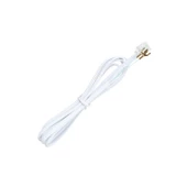 TELEFON HAT KABLOSU RJ11 AY PABUÇLU 3MT BEYAZ - 1