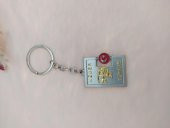 Hdmarketim Metal Anahtarlık Türk Bayraklı Türkiye Antalya Yazılı thumbnail 1