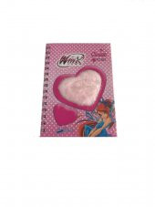 WINX 14*20 SERT KAPAK PELUŞ GÜNLÜK DEFTERİ 96 YAPRAK - 2