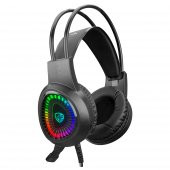 KULAKLIK HYTECH HY-G3 EAGLE SİYAH 7.1 USB SURROUND RGB LEDLİ GAMİNG OYUNCU MİKRAFONLU KULA - 2