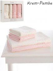 Özdilek Camellia Best Set Hamam Seti Banyo Havlu Takımı - 3