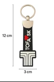 Tofaş Silikon Oto Anahtarlık Siyah - 4