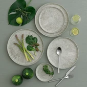 GÜRAL PORSELEN Arnim 27 Cm Bilbao Bone Düz Tabak thumbnail 1