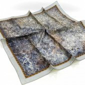LAVENDER TWİLL İPEK EŞARP - DESEN-2389 - RENK-06 - 1