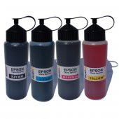 EPSON L382 L386 L455 4X500ML MUADİL MÜREKKEP SETİ DURUINK 4 RENK  KARTUŞ DOLUM MÜREKKEBİ - 2