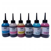 HP C3183 C6188 C6200 6X100ML MUADİL MÜREKKEP SETİ DURUINK 6 RENK DOLUM PHOTOSMART KARTUŞ DOLUM MÜREKKEBİ - 2