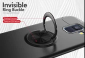 Samsung Galaxy J6 - Kılıf Yüzüklü Karbon Ravel Silikon Kapak - 2
