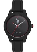 U.S. Polo Assn. USPA2007-03 Siyah Silikon Kadın Kol Saati thumbnail 1