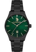 U.S. Polo Assn. USPA1072-07 Siyah Çelik Erkek Kol Saati thumbnail 1