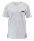 Okuma White Motif Cotton Short Sleeve Shirt - 7