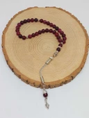 Lal (Granat) (Garnet) Taşı Tesbih 33Lük 6mm (42235) thumbnail 2