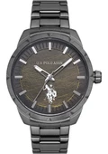 U.S. Polo Assn. USPA1043-03 Füme Çelik Erkek Kol Saati - 1