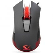 Rampage SMX-R11 CYREX Usb Siyah-Kırmızı 1200-4000Dpi Makrolu Oyuncu Mouse - 1