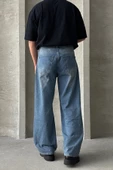 Erkek Ekstra Baggy Jean Pantolon - 5