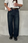 Erkek Ekstra Baggy Jean Pantolon - 11