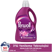 Perwoll Sıvı Çamaşır Deterjanı 2.75LT Çiçek Cazibesi Tüm Renkler (50 Yıkama) - 2