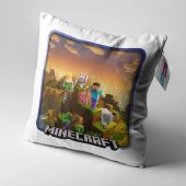 Minecraft Steve and Friend Yastık - 01 thumbnail 5