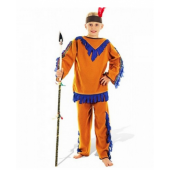 Kızılderili Erkek Çocuk Kostümü - 1